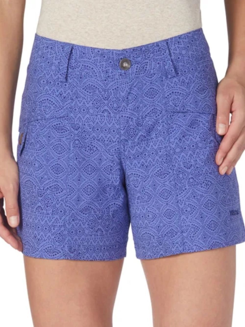 Marmot Ladies' Short Inseam 5”, Deep Dusk Spot, Size 8, NWT